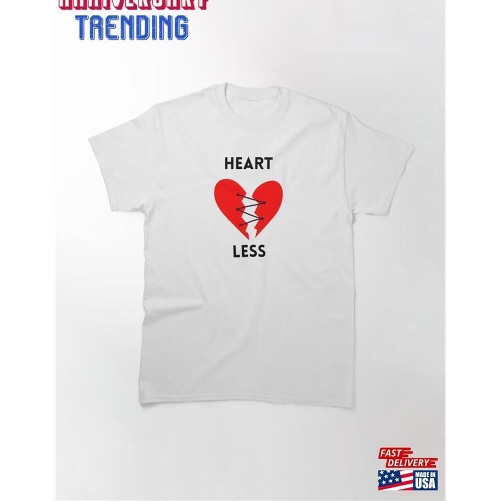 Heart Less Classic Tshirt - Picture 1 of 4